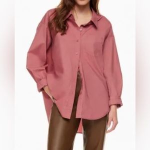 Aritzia AritIa Oversized Shirt - Size XS -